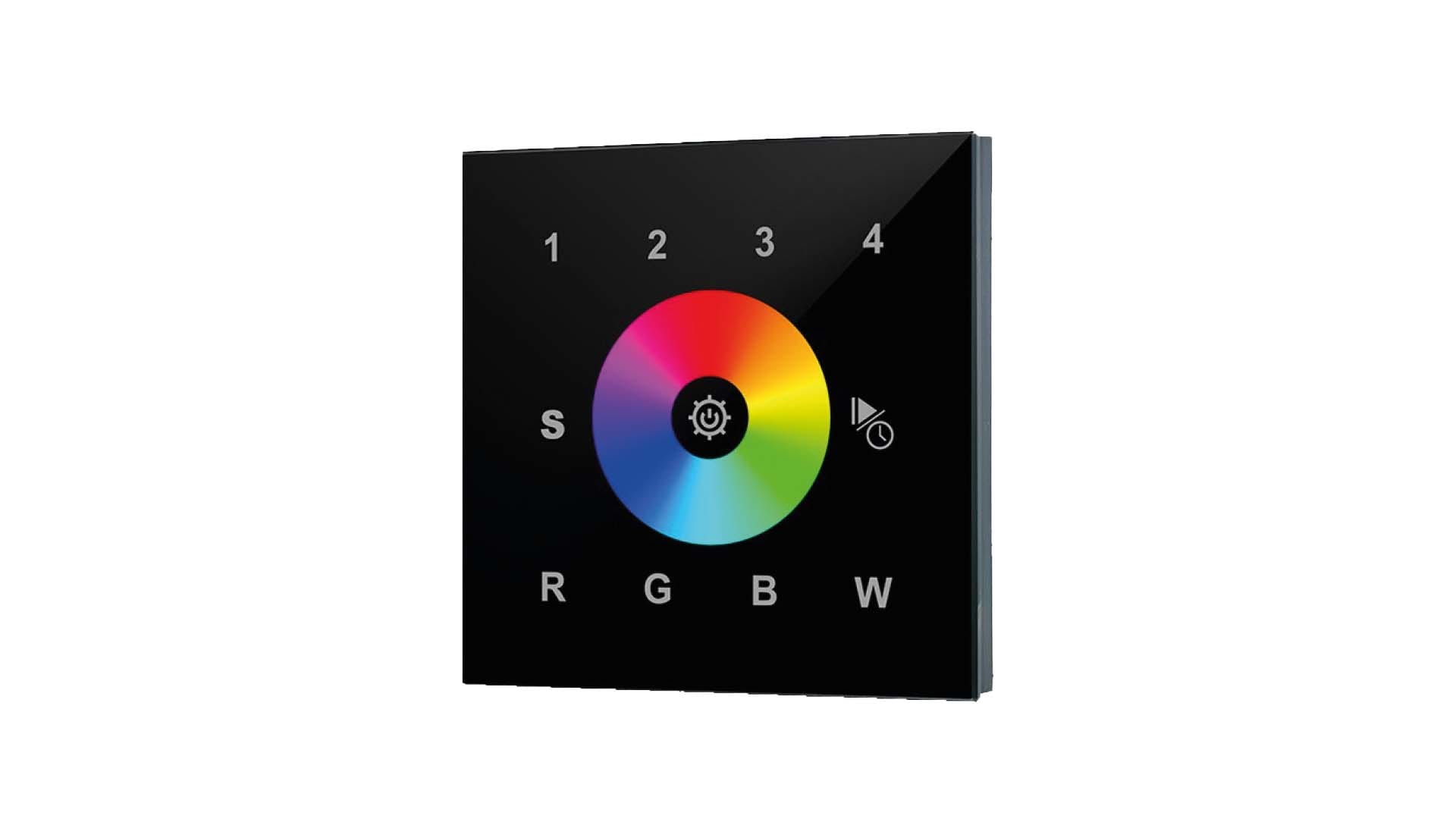 BRILUX SRL - BR1B60-SR2812WIB RGBW CONTROLLER WIRI - DMX NERO