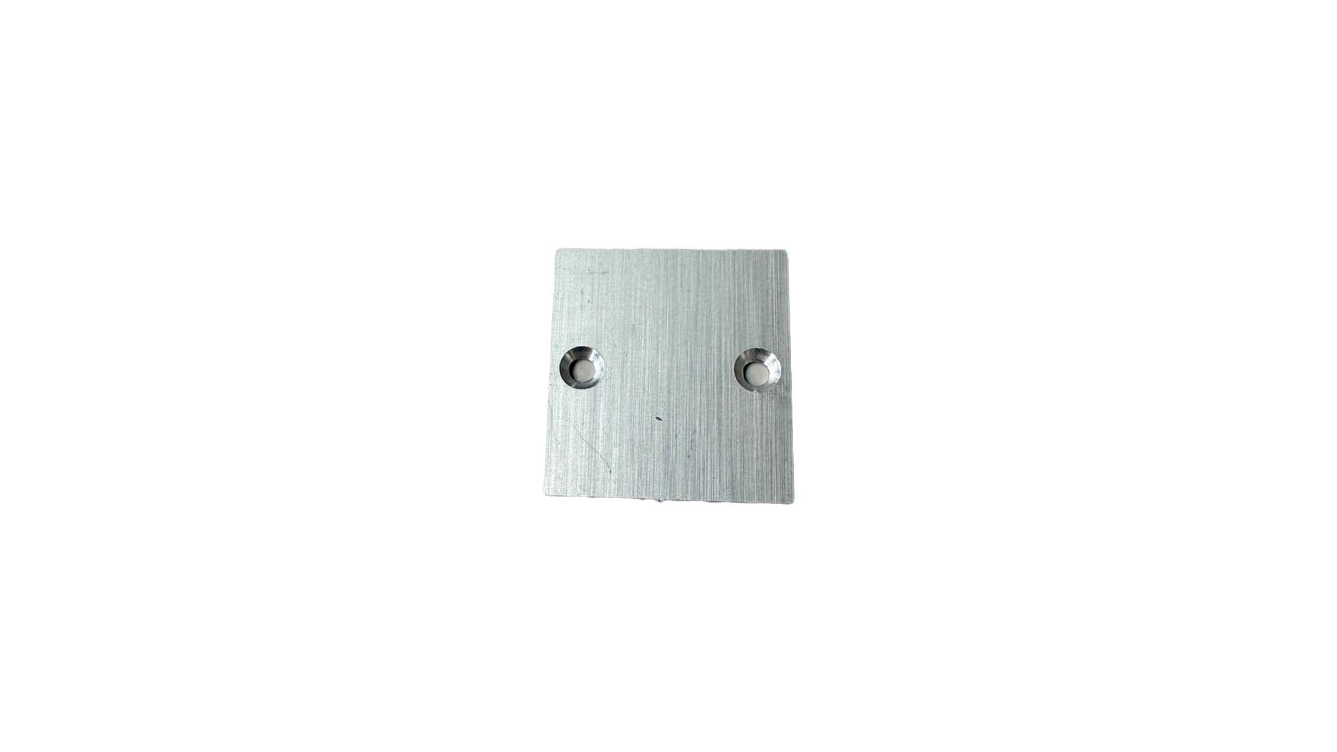 BRILUX SRL - BR1B920035H106 TAPPO H1 SENZA FORO, ANODIZZATO
