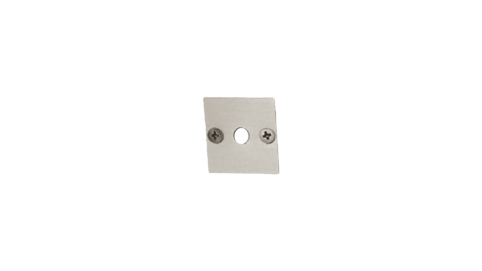BRILUX SRL - BR1B920045H106 TAPPO H1 CON FORO, ANODIZZATO