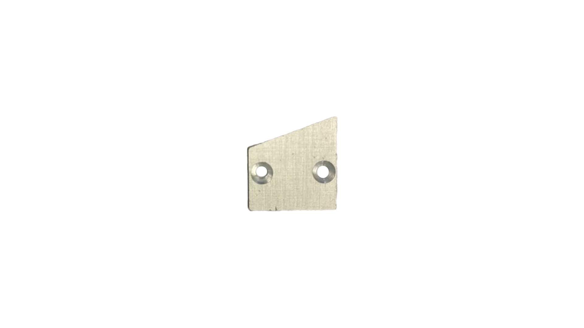 BRILUX SRL - BR1B930035A106R TAPPO A1 SENZA FORO R, ANODIZZATO