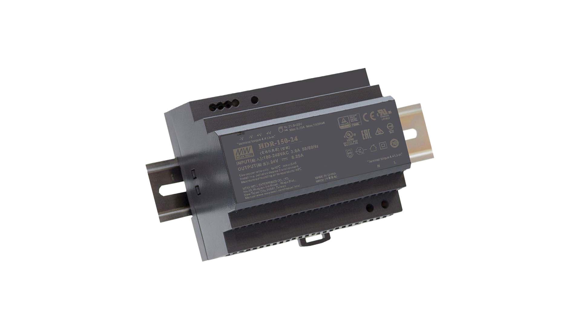 BRILUX SRL - BR1B95-HDR15024 ALIMENTATORE HDR 150-24 MW 150W 24VDC DI