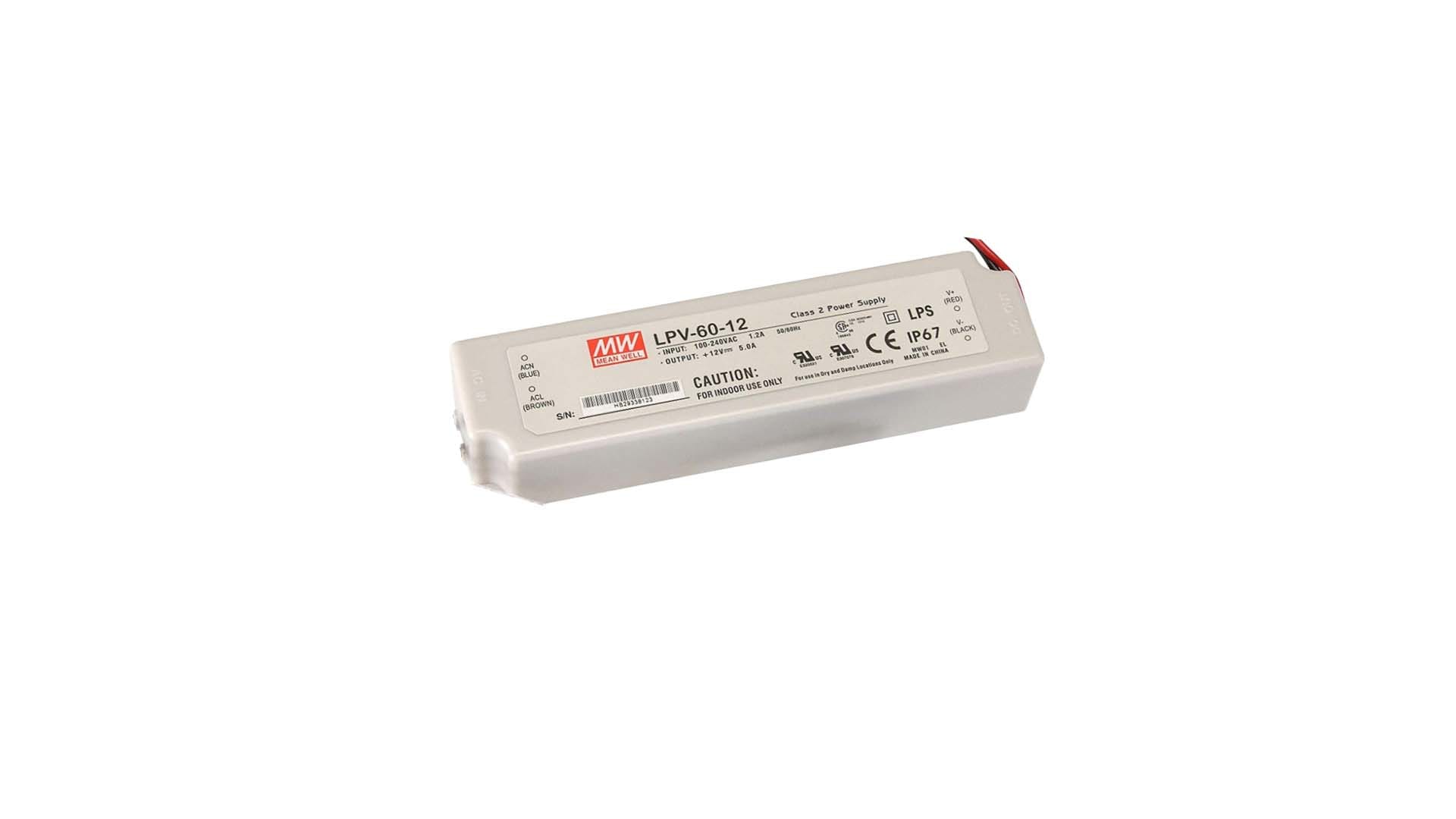 BRILUX SRL - BR1B95-LPV6012 ALIMENTATORE LPV 60-12 MW IP67