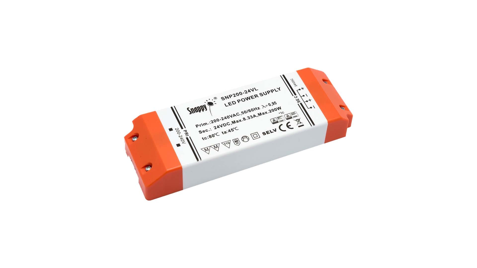 BRILUX SRL - BR1B95-SNP20024VL ALIMENTATORE SNP200-24VF-L IP20C. MM + P