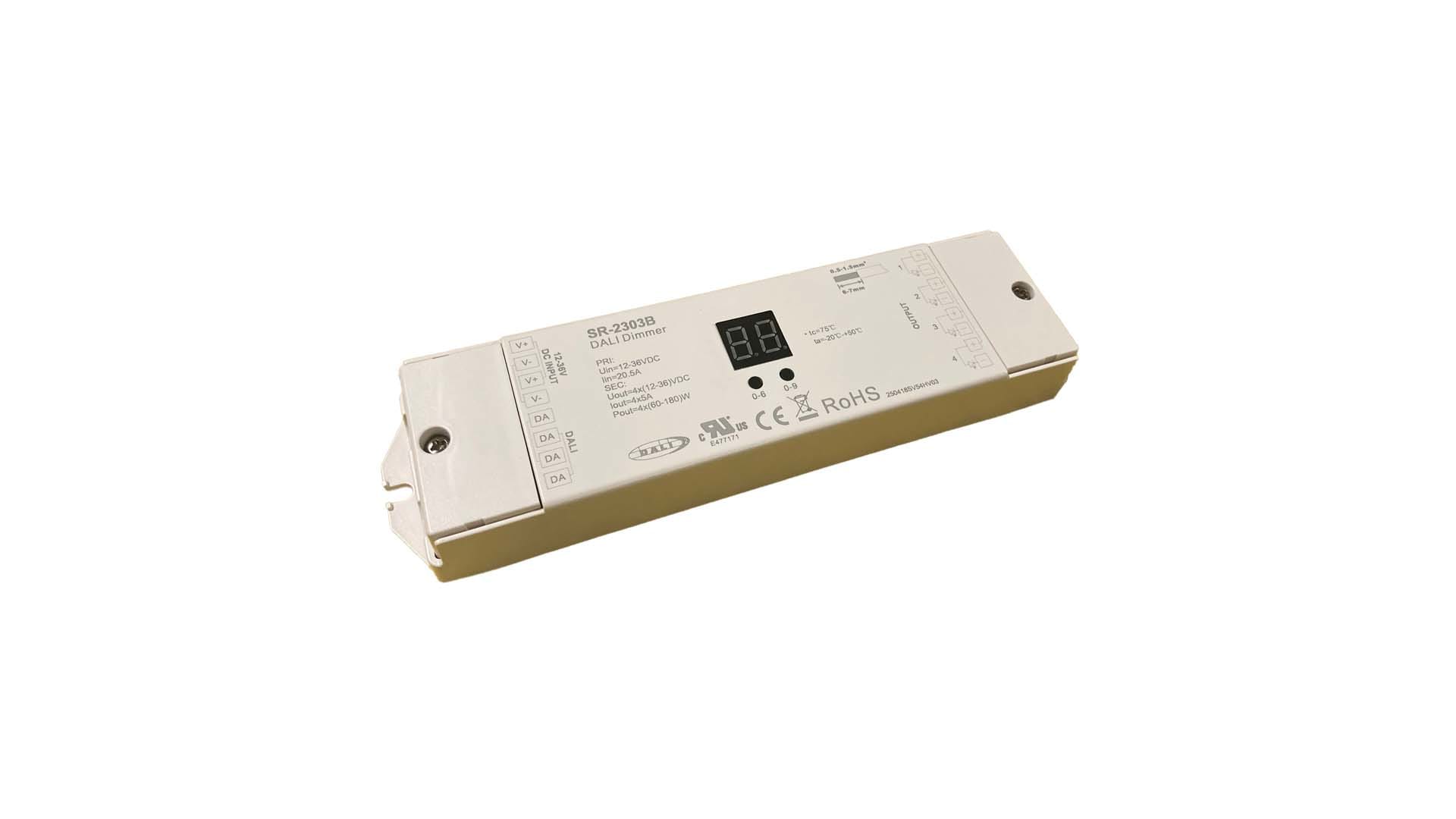 BRILUX SRL - BR1B96-SR2303B LED DALI PWM DRIVER TENSIONE 12-36VDC 4