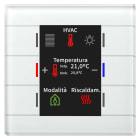 MDT ITALIA SRL - EYGBE-GT2TW.02 TASTO VETRO 6T.DISPLAY,T?,B.