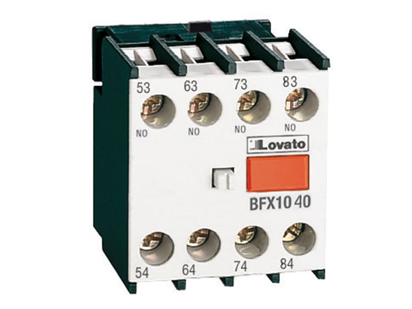 LOVATO - LOVBFX1040 CONTATTI AUX 4NO AGGANCIO CENTRALE