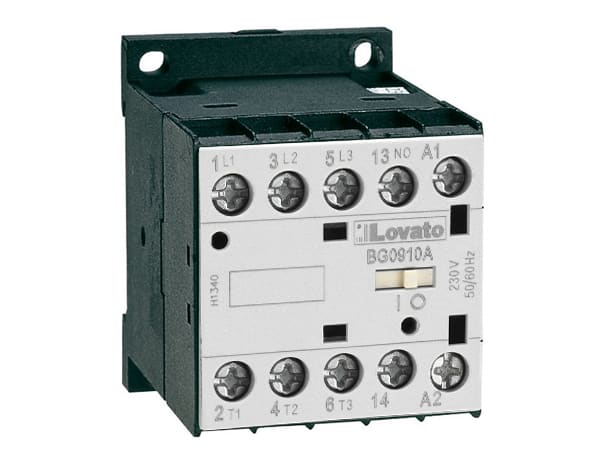 LOVATO - LOV11BG0901D220 CONTATTORE 3P+1NC 9A AC3
