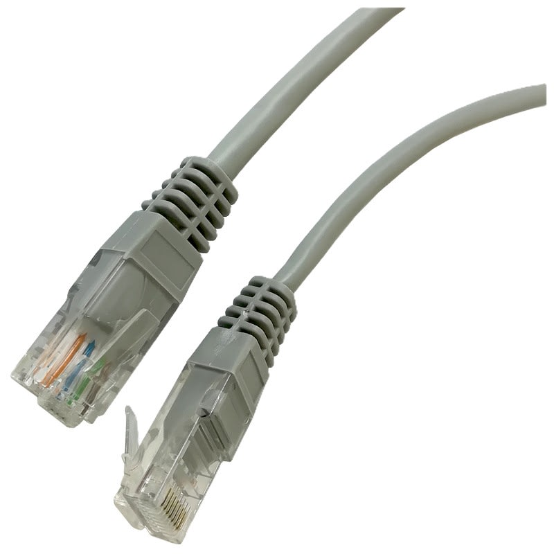 LINK4COM SRLS - LK4BP010UU6-GY Patch cord cat.6 U/UTP 1m PVC grey