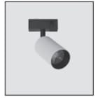 BRILUX SRL - BR1B5115-TLSQ3003 Led spot 3000K, 10W bianco