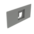 BTICINO - BTI97811TS1 PANNELLO 1 M1600 VERTICALE L850