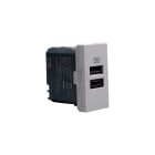 BTICINO - BTIJG4191AC MATIXGO - CARICATORE USB AC 1M GRIGIO