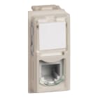 BTICINO - BTIKM4258RJ11 L.NOW - CONNETTORE RJ11 (4/6) K10 SABBIA