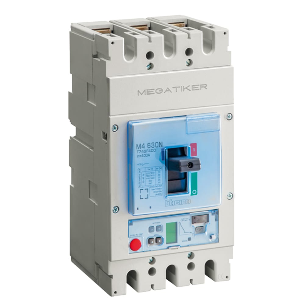 BTICINO - BTIT743N320M MEGATIKER M4 - S2+M 3P 320A 50KA