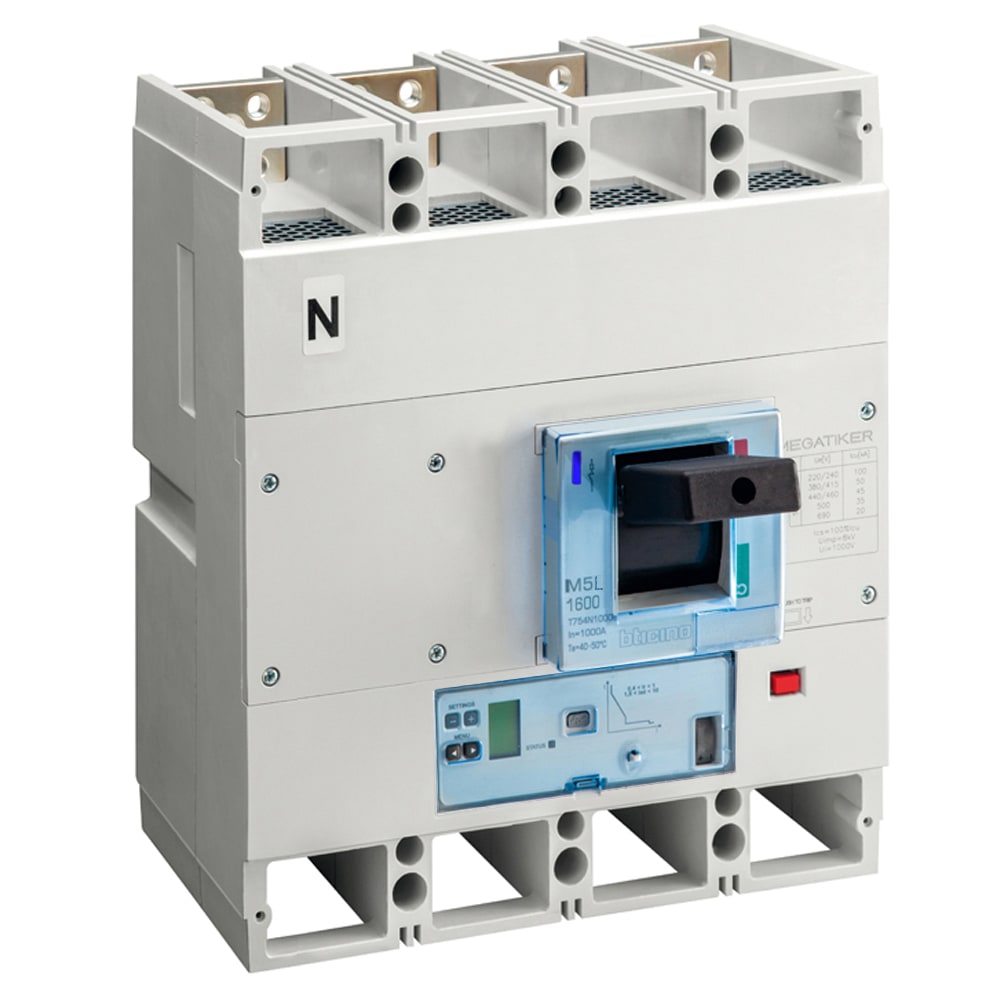 BTICINO - BTIT754L800M MEGATIKER M5 - S2+M 4P 800A 100KA