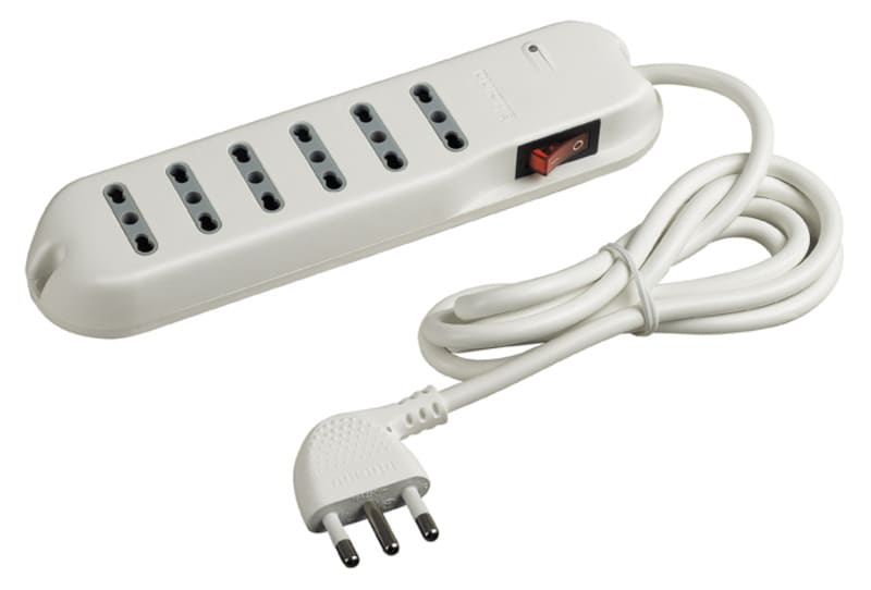 BTICINO - BTI3631DBF SLIM6-PR.6X10/16A 1,5M INT.SALVAFUL BIAN