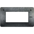 BTICINO - BTIAM4804NAR MATIX - PLACCA+SUPP 4P NATIVE ANTIRIMOZI