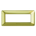 BTICINO - BTIAM4806GOS MATIX - PLACCA 6P ORO SATINATO