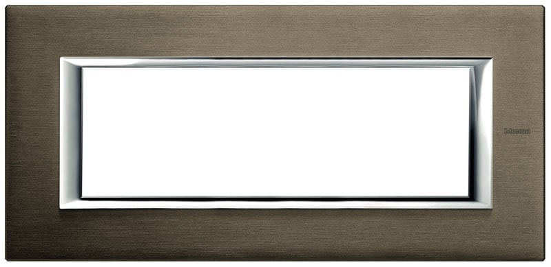 BTICINO - BTIHA4806BR AXOLUTE - PLACCA 6P BRONZO