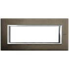 BTICINO - BTIHA4806BR AXOLUTE - PLACCA 6P BRONZO