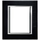 BTICINO - BTIHA4826XS AXOLUTE - PLACCA 3+3P ANTRACITE SPAZZOLA