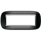 BTICINO - BTIHB4806XS AXOLUTE - PLACCA 6P ANTRACITE AXOLUTE