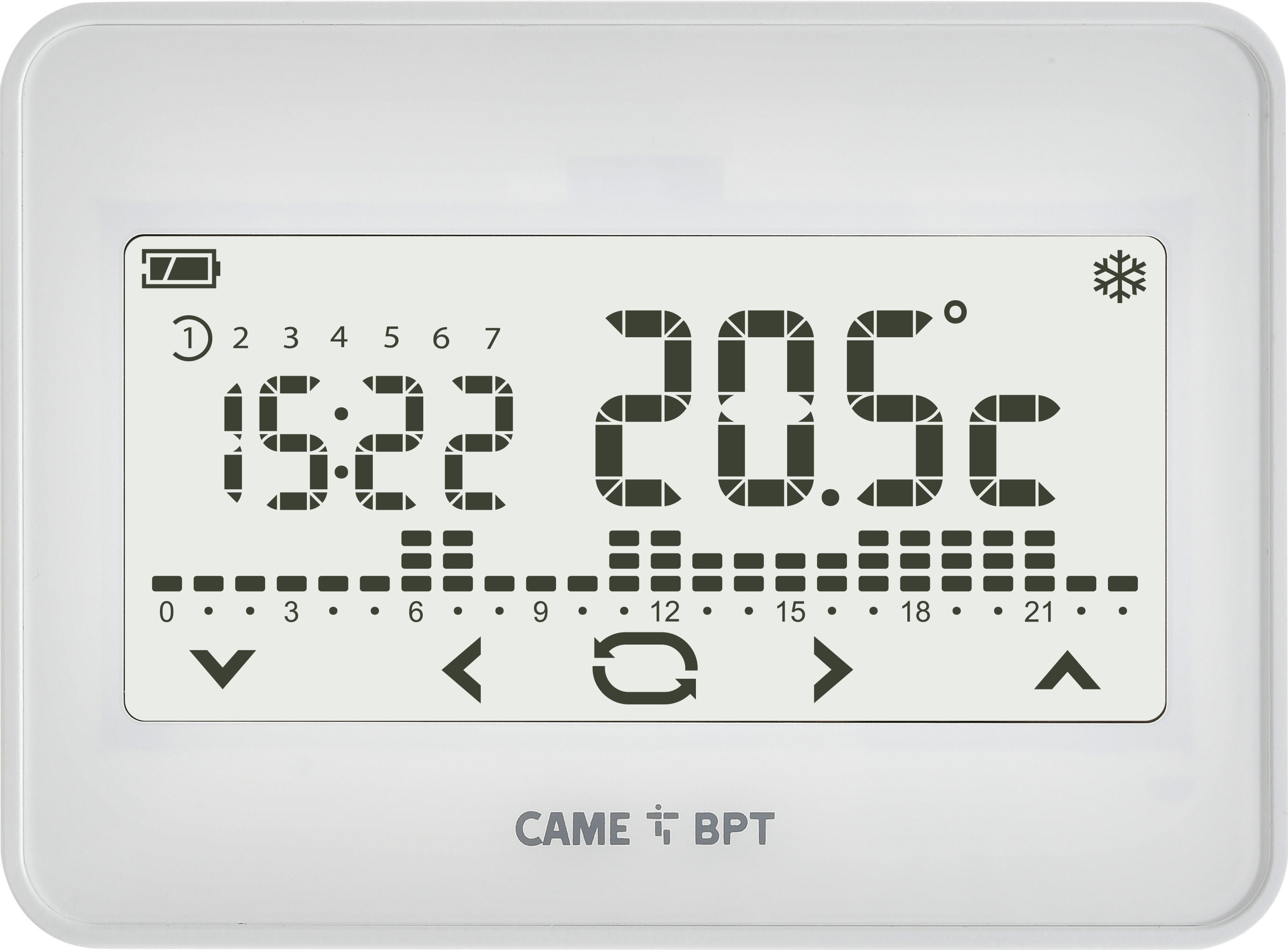 CAME SPA - CMC845AA-0050 TH/550 WH WL CRONOTERMOSTATO TOUCH