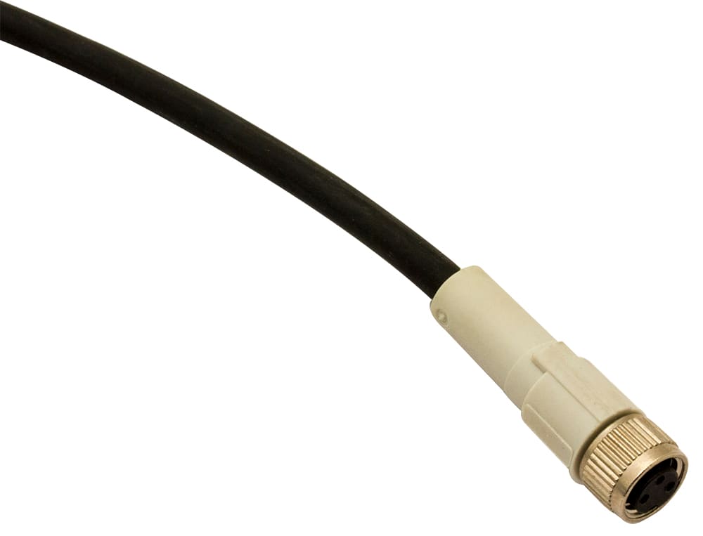 DATASENSING SRL - DTGCD08/0A-050A5 CON M8 ASSIALE 3P 5MT PUR NERO