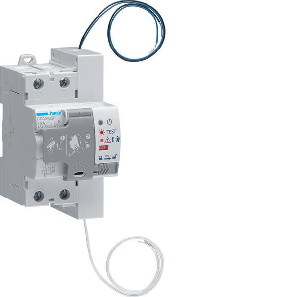 HAGER - HAGCDA240SP INT.DIFF. RIARMO AUT. 2P 40A 30MA A 3M A