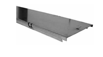 LUCIANO RUSSO SRL - LRSCELF40I3 COP. CANALE A FILO 400X20MM L=3M INOX