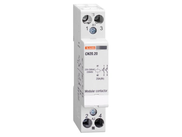 LOVATO - LOVCN3220220 CONTATTORE MOD. 1M 32A AC1 2P 220/230V