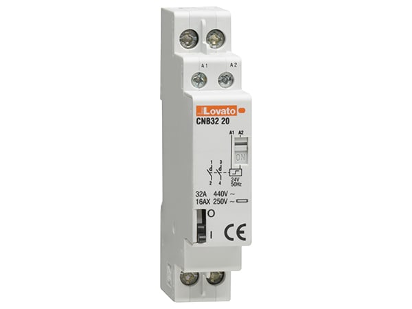 LOVATO - LOVCNB3220024 RELE PASSO-PASSO 1M 32A AC1 2P 24V