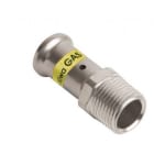 HENCO - CAPPELLOTTO - CPL17PG2606 MANICOTTO MASCHIO IN OTTONE X GAS 26X1