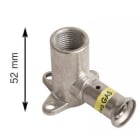 HENCO - CAPPELLOTTO - CPL2PG2005 TERMINALE C/STAFFA OTTONE X GAS 20X3/4