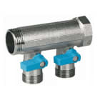 HENCO - CAPPELLOTTO - CPLVB060504BLAUW COLLETTORE C/VALV.SF. 1 X4XEK MAN. BLU