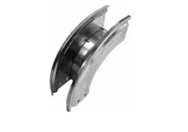 LUCIANO RUSSO SRL - LRSCRD151C9 CURVA IN DISC 90 + COP 150X100MM ZIN CAL