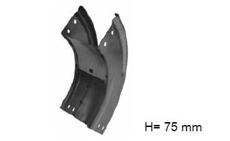 LUCIANO RUSSO SRL - LRSCVV20Z9 CUR VERT 90 CON VP 200X75MM SENDZIMIR