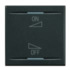 BTICINO - BTIHS4911/2AI AXOLUTE - COPRIT ON OFF REGOLAZ SCURO