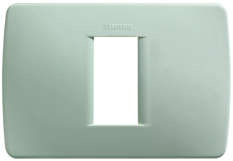BTICINO - BTIC4803/1GC LUNA - PLACCA MODULO 503 1P GRIGIO CHIAR