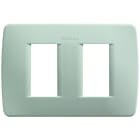 BTICINO - BTIC4803/2GC LUNA - PLACCA MODULO 503 2P GRIGIO CHIAR