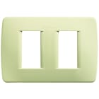 BTICINO - BTIC4803/2AV LUNA - PLACCA MODULO 503 2P AVORIO