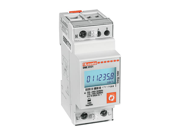 LOVATO - LOVDMED121MID CONT. ENERGIA DIG. 63A MONOF.RS485 MID