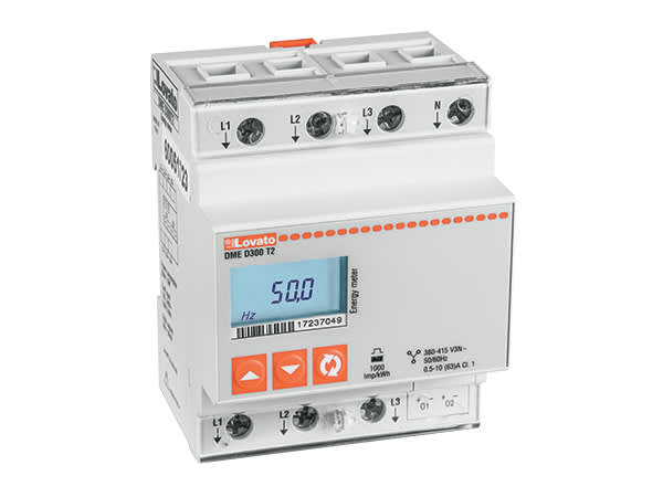 LOVATO - LOVDMED300T2MID CONTAT. ENERGIA DIG.80A TRIF.2OUT PR.MID