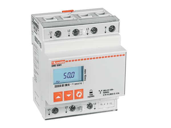 LOVATO - LOVDMED301 CONT.ENERGIA TRIF. 80A DIR. RS485
