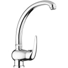 RUBINETTERIA PAFFONI - PFFDU181CR MIX LAVELLO MONOFORO CANNA ORIENTABILE D