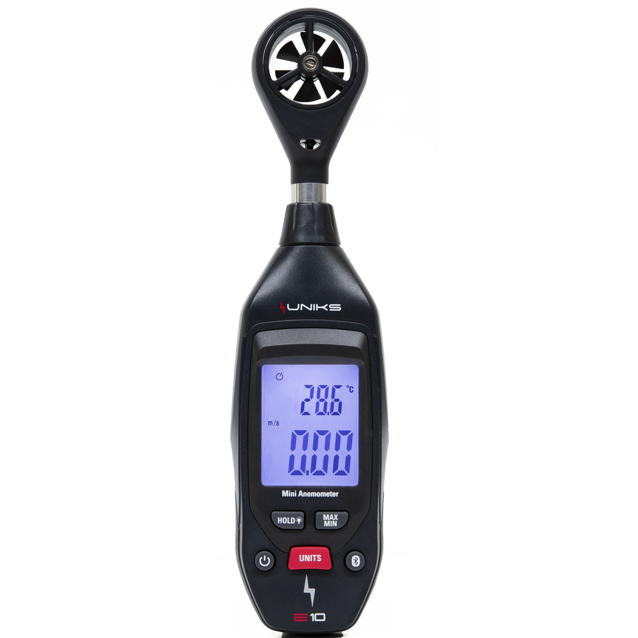 UNIKS SRL - UNKE10 TERMOANEMOMETRO BLUETOOTH