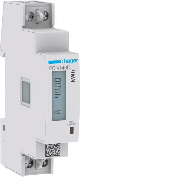HAGER - HAGECN140D CONTATORE 1F DIR 40A 1M