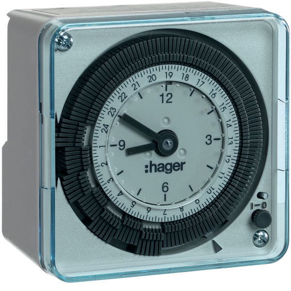 HAGER - HAGEH710A INT. OR. GIORN. 72X72 SENZA RIS. 6-24V 1