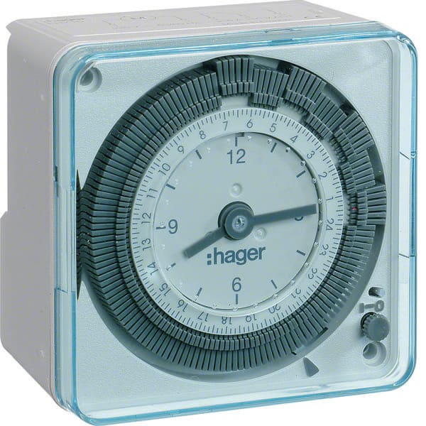 HAGER - HAGEH711 INT. ORARIO GIORN 72X72 CON RISERV 1SC
