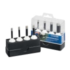 HIKOKI POWER TOOLS - HIAEHSCSET010 KIT 4 FORETTI M14 D.6-8-10-12 CLASS