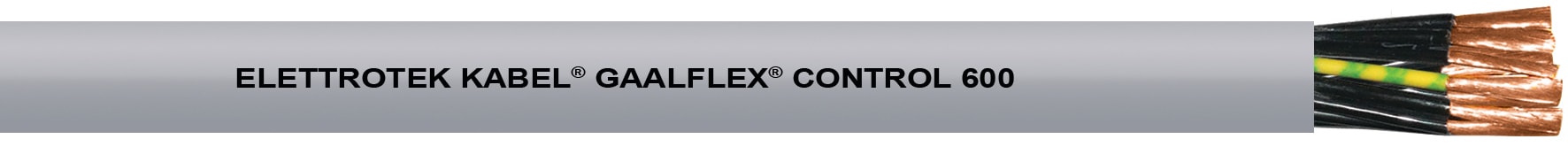 ELETTROTEK KABEL SPA - EKB31152H50041A08 CONTROL 600 GREY 4GAWG8